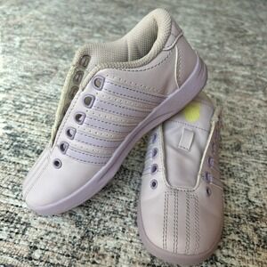 K-Swiss Classic Sneakers 12 Little Kids Purple Shoes‎ Youth Leather